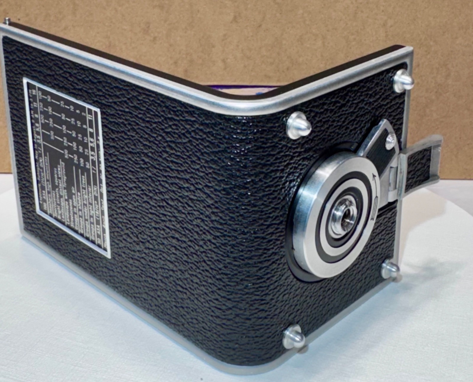 1951-1954 Original Rolleiflex 3.5A M-X Sync K4A 1:3.5/75mm w/Case & attachments