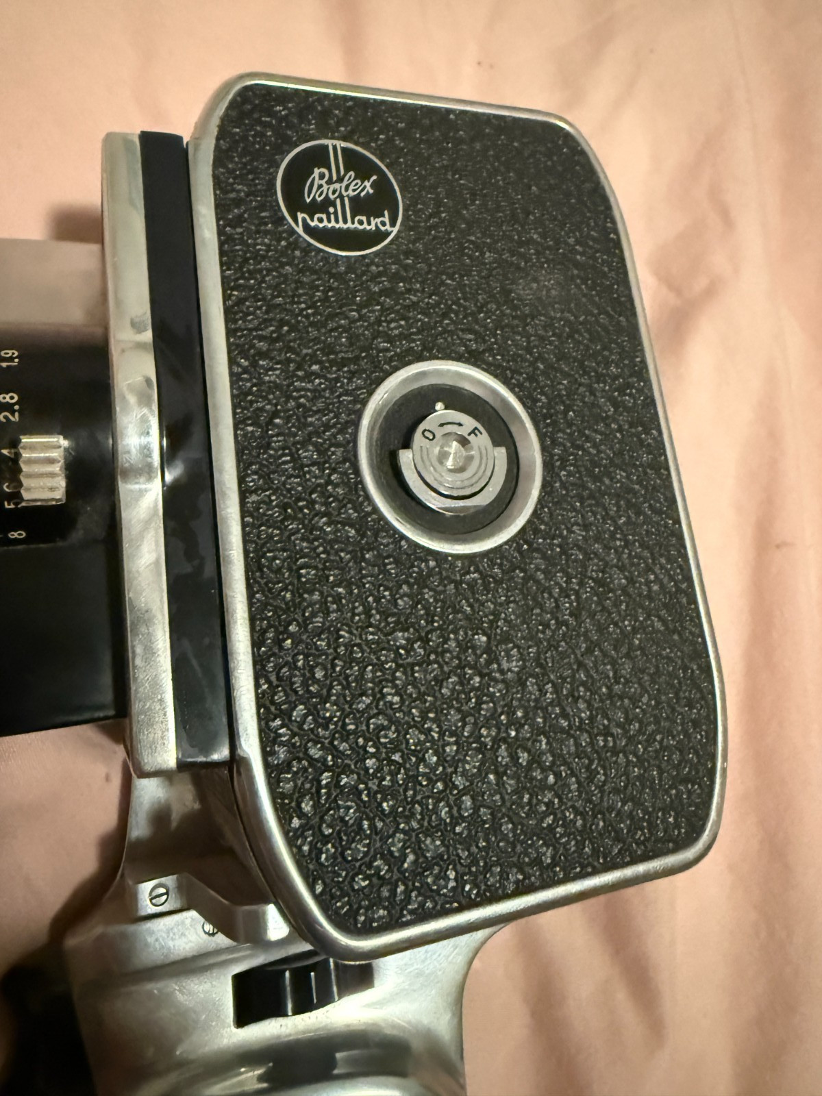 1960s Bolex Paillard P1 Reflex 8mm Movie Camera Pan-Cinor 8-40mm f/1.9 – Runs!