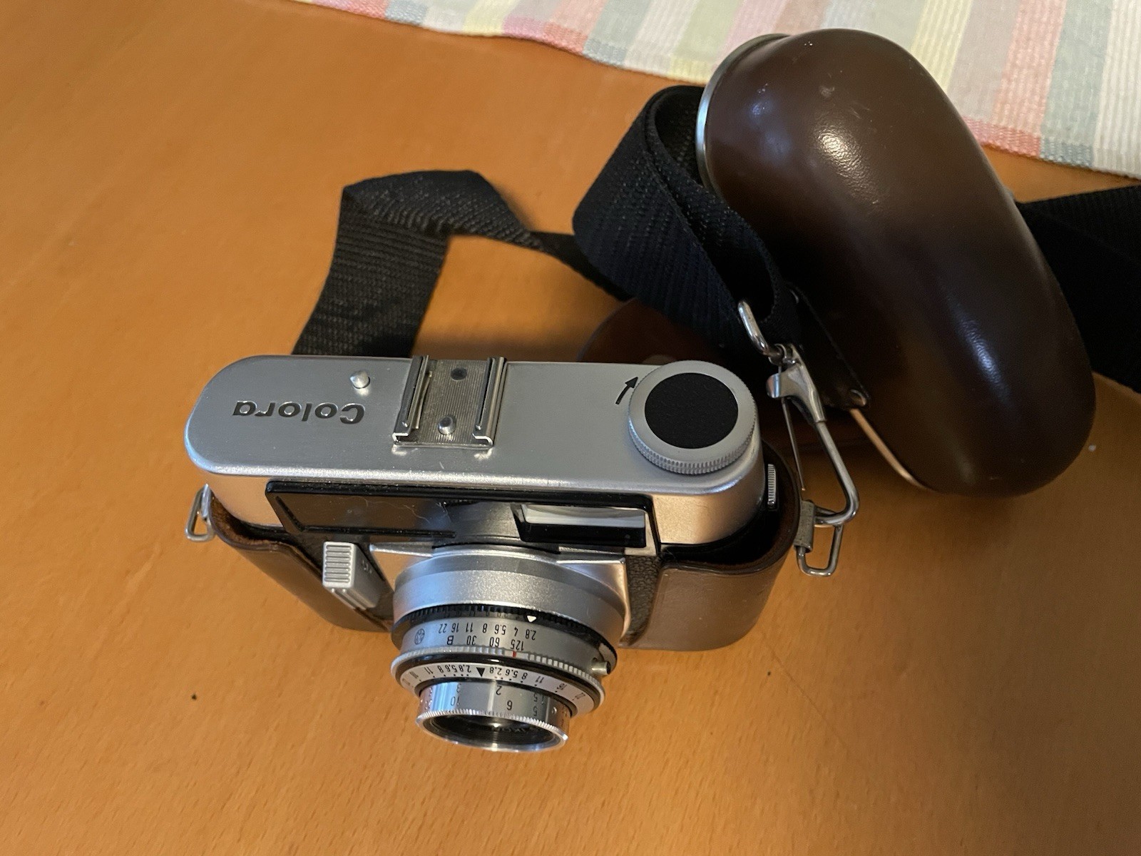 Vintage Zeiss Ikon Colora 35mm Fim Camera Rare German UNTESTED