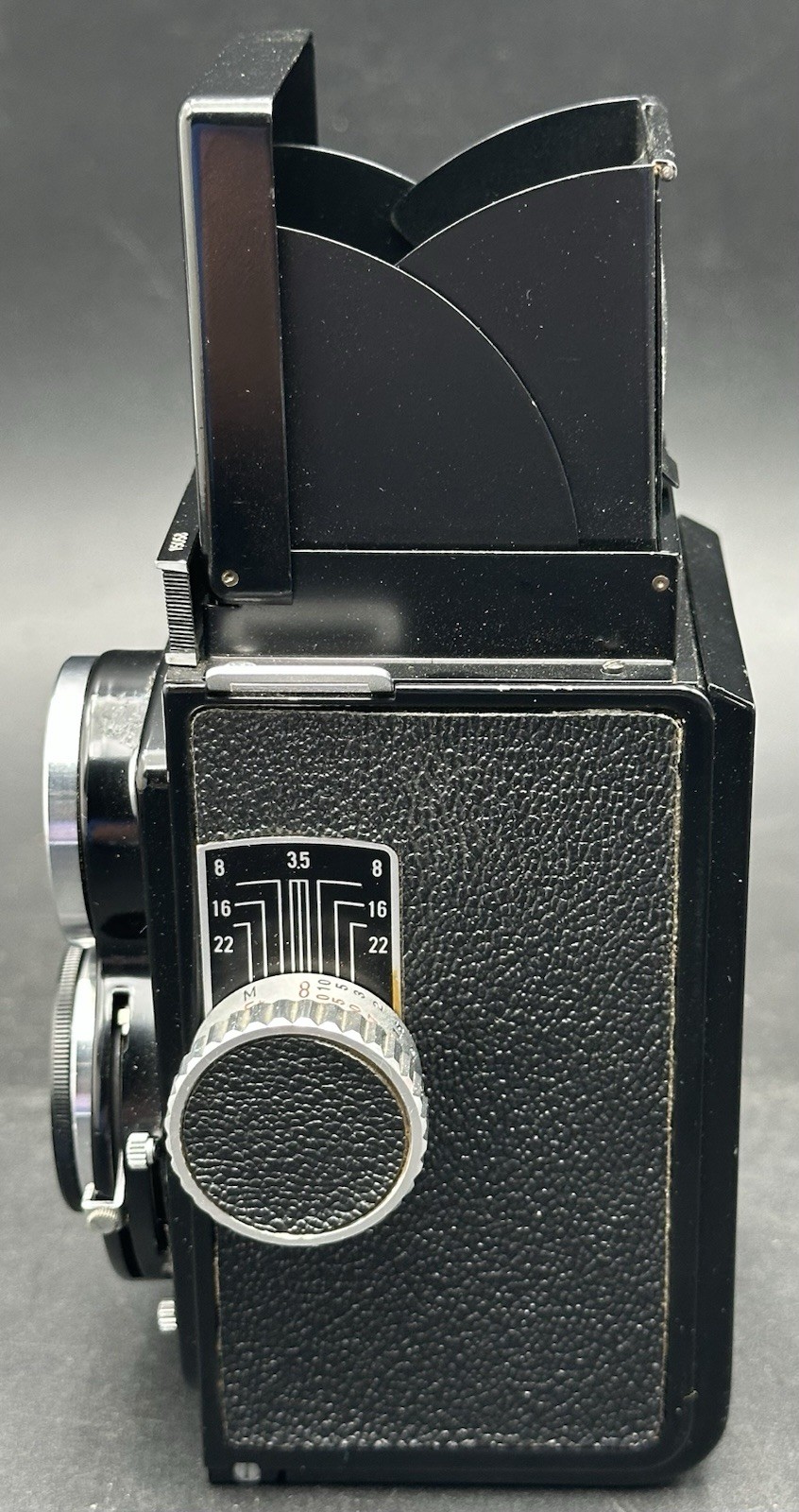 Vintage Ricoh Super 44 TLR Film Camera 4×4 Japan Riken