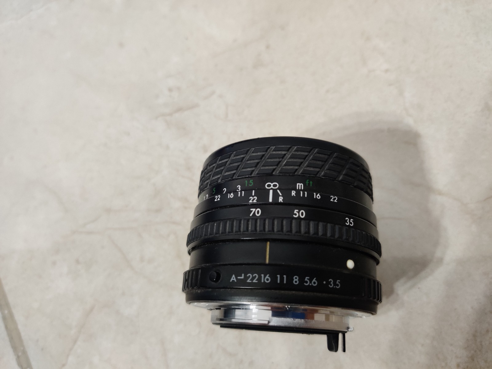 Pentax P30n camera with a free Photoline 35-70mm lens—Untested As It Is