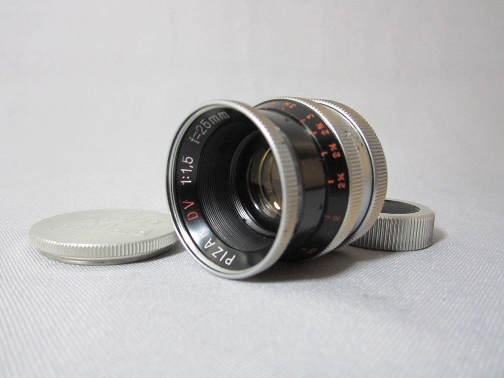 SUPER-16 KERN PIZAR DV H16 RX🔥 1.5/25MM C-MOUNT LENS BOLEX 16MM MOVIE CAMERA