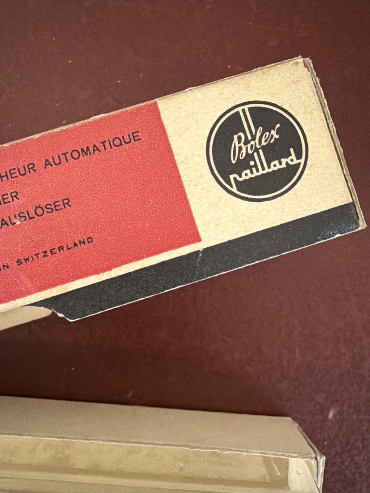 Paillard Bolex Automatic Self-timer For H16 & H8 Movie Cameras Plastic Case