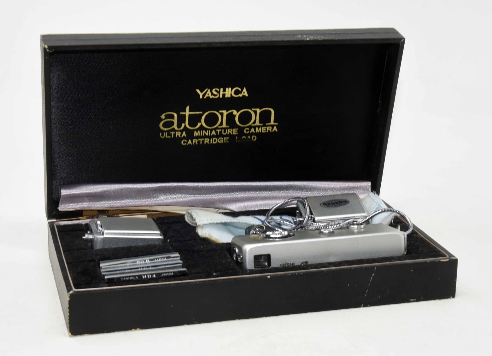 Vintage Yashica Atoron Mini Camera with Extras