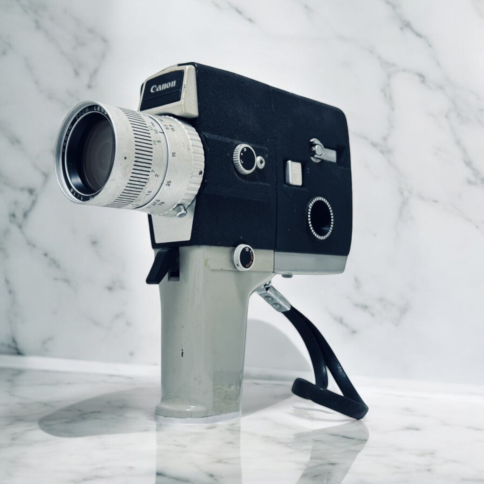[MINT] Canon Auto Zoom 518 SV Super 8 8mm Movie Camera Single-8 Tested Japan