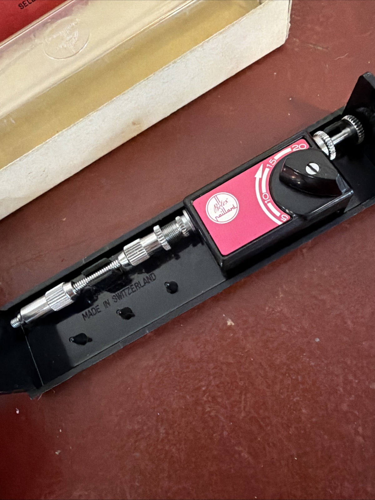 Paillard Bolex Automatic Self-timer For H16 & H8 Movie Cameras Plastic Case