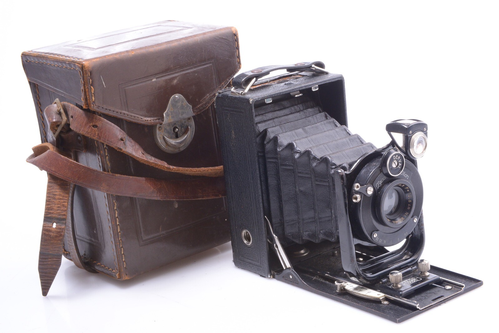 ✅ ZEISS IKON TAXO 122/3 6.5X9CM PLATE CAMERA NOVAR ANASTIGMAT 105MM 6.3 LENS
