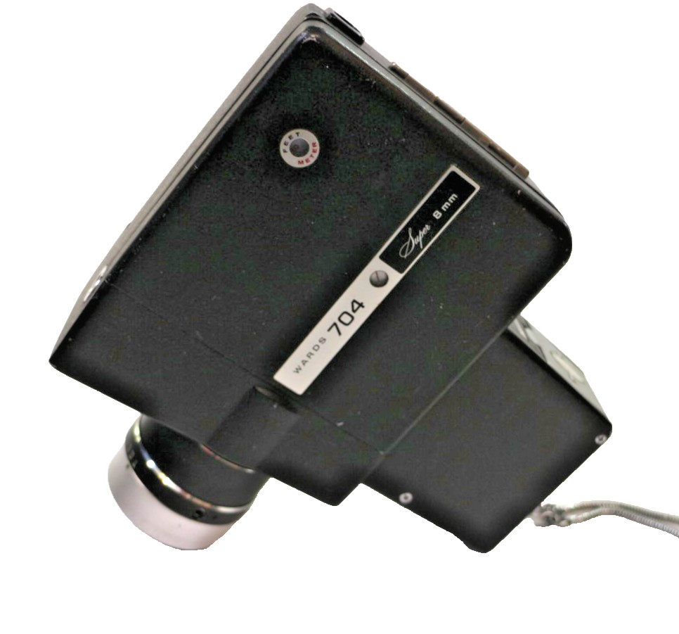 Vintage Wards 704 Super 8mm Movie Camera.