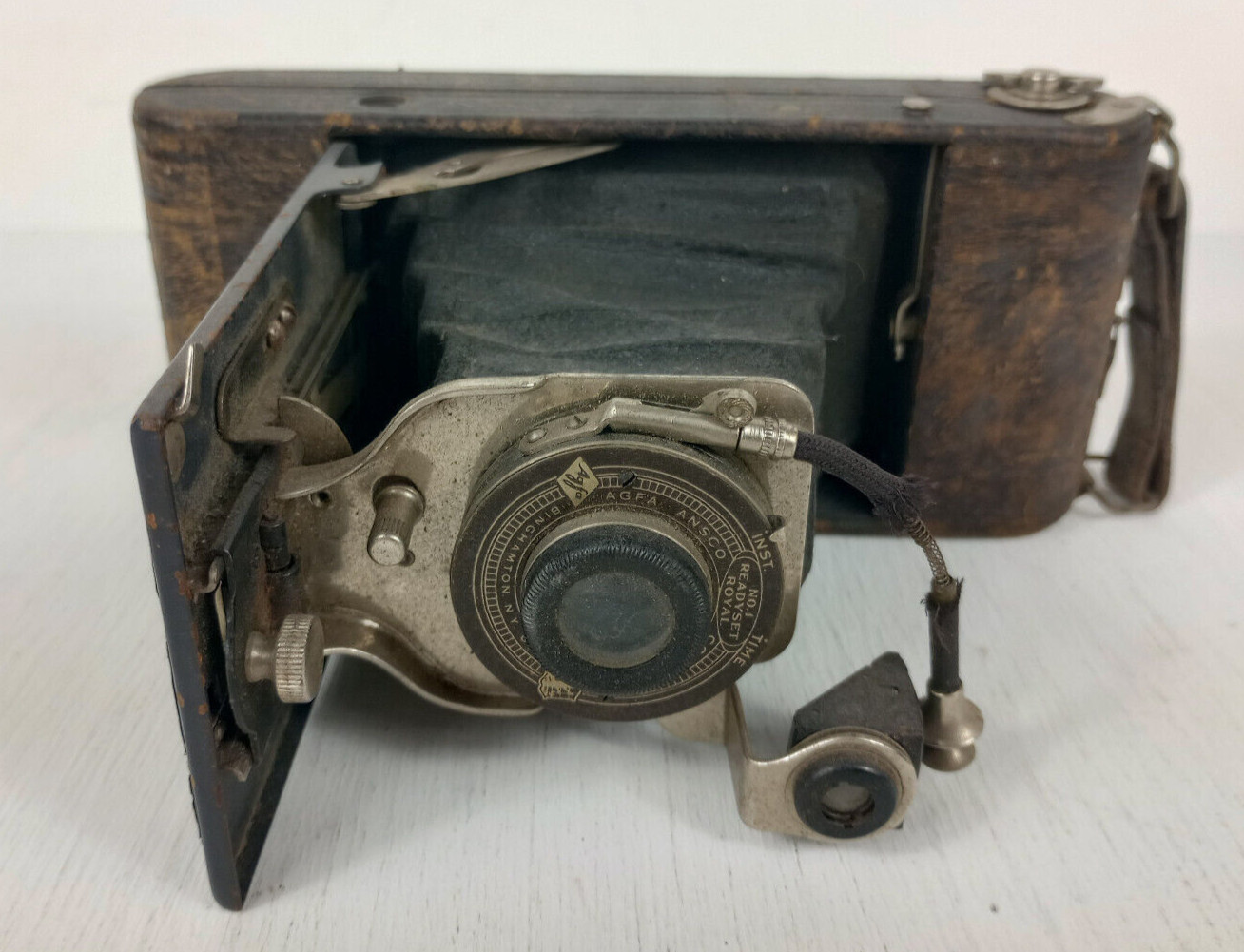 Vintage Agfa Ansco No. 1 Ready Set Royal Folding Camera