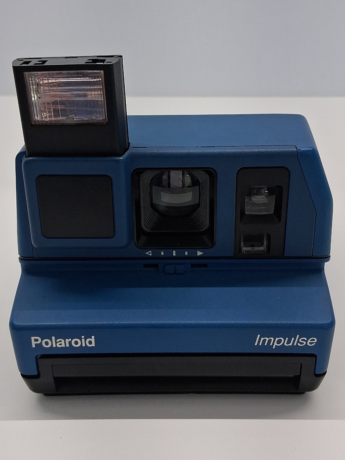 Polaroid Impulse Instant Film Camera Blue Vintage 600 Type Tested Works