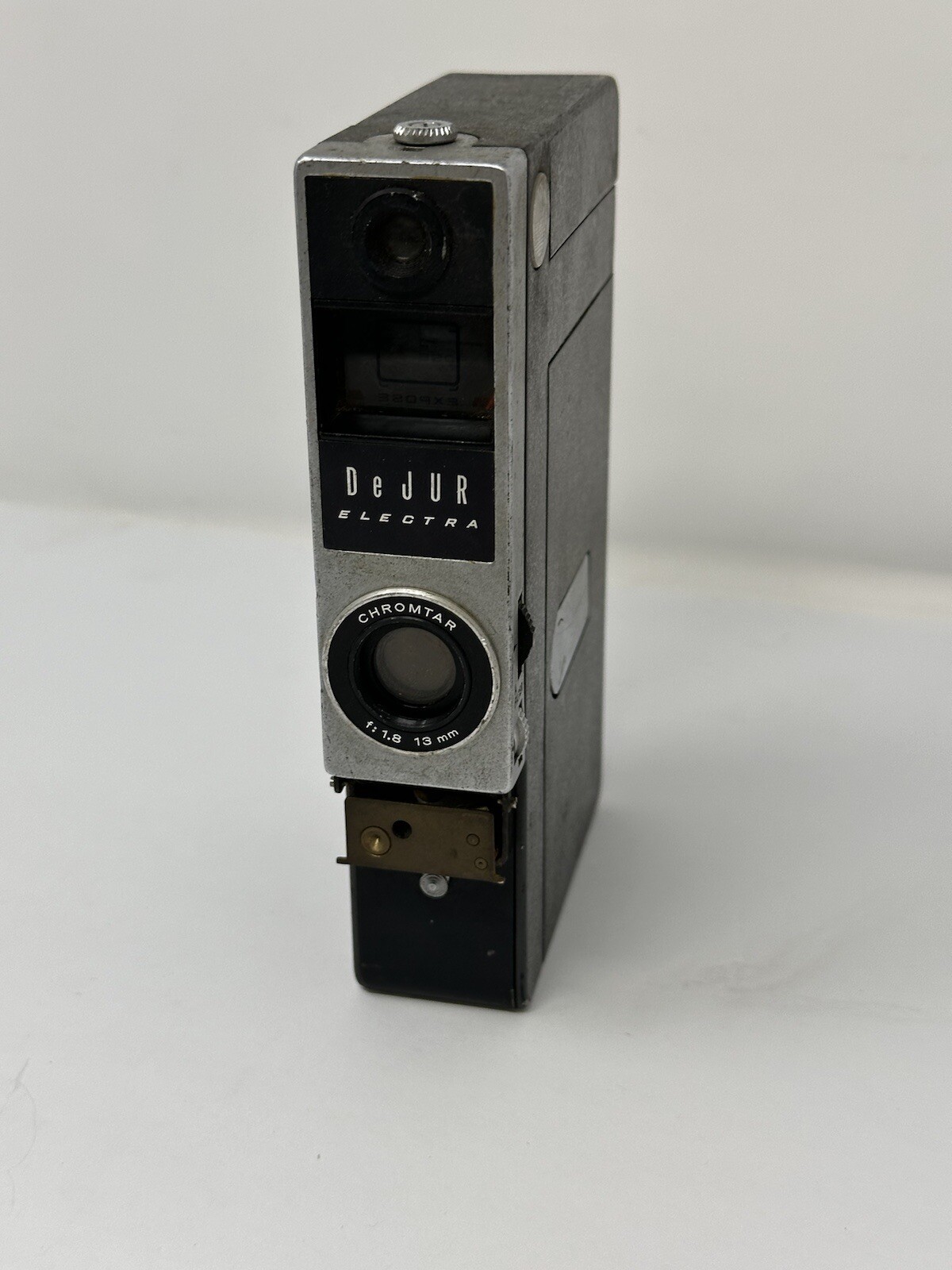 Vintage Camera DeJUR Electra EF-10 Movie Film Chromtar 13mm f/1.8 Lens