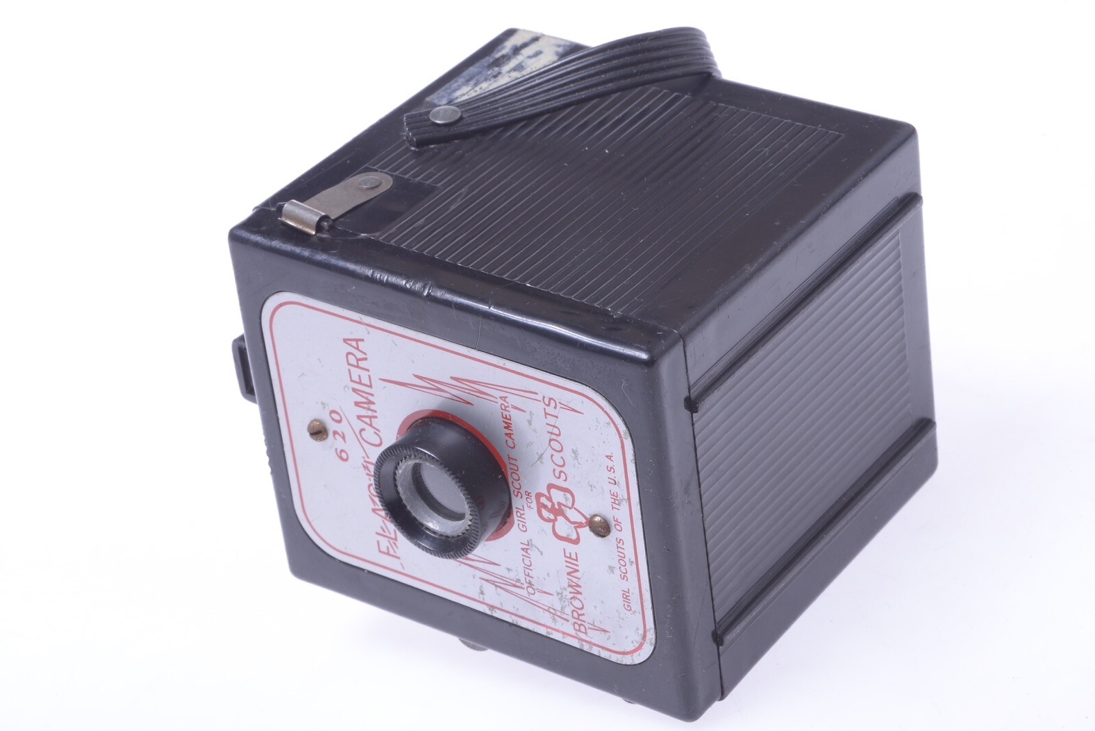 ✅ HERBERT GEORGE BOX FLASH CAMERA OFFICIAL GIRL SCOUT 4 BROWNIE SCOUTS 620 SAVOY
