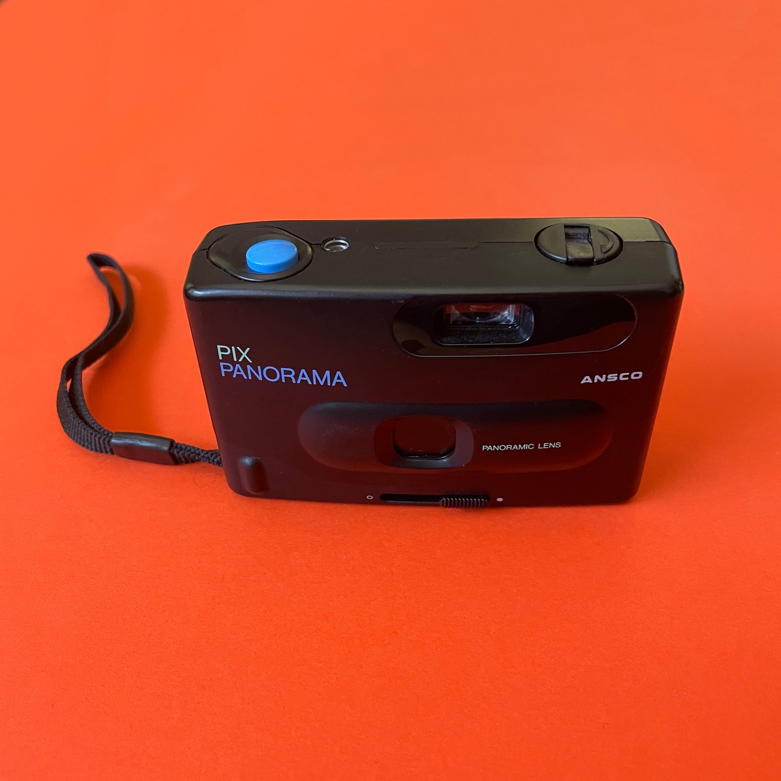 Ansco Pix Panorama 35mm Film Camera Point & Shoot • Panoramic Lens