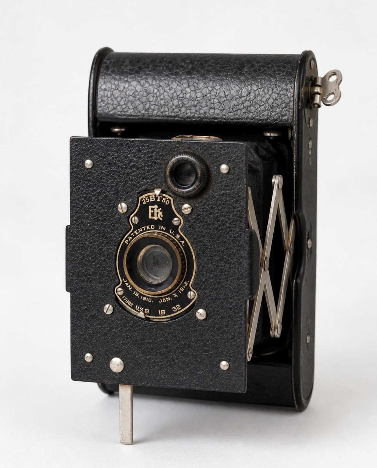 Antique Kodak Vest Pocket Autographic Folding Camera 1910 1913 W Case WWI