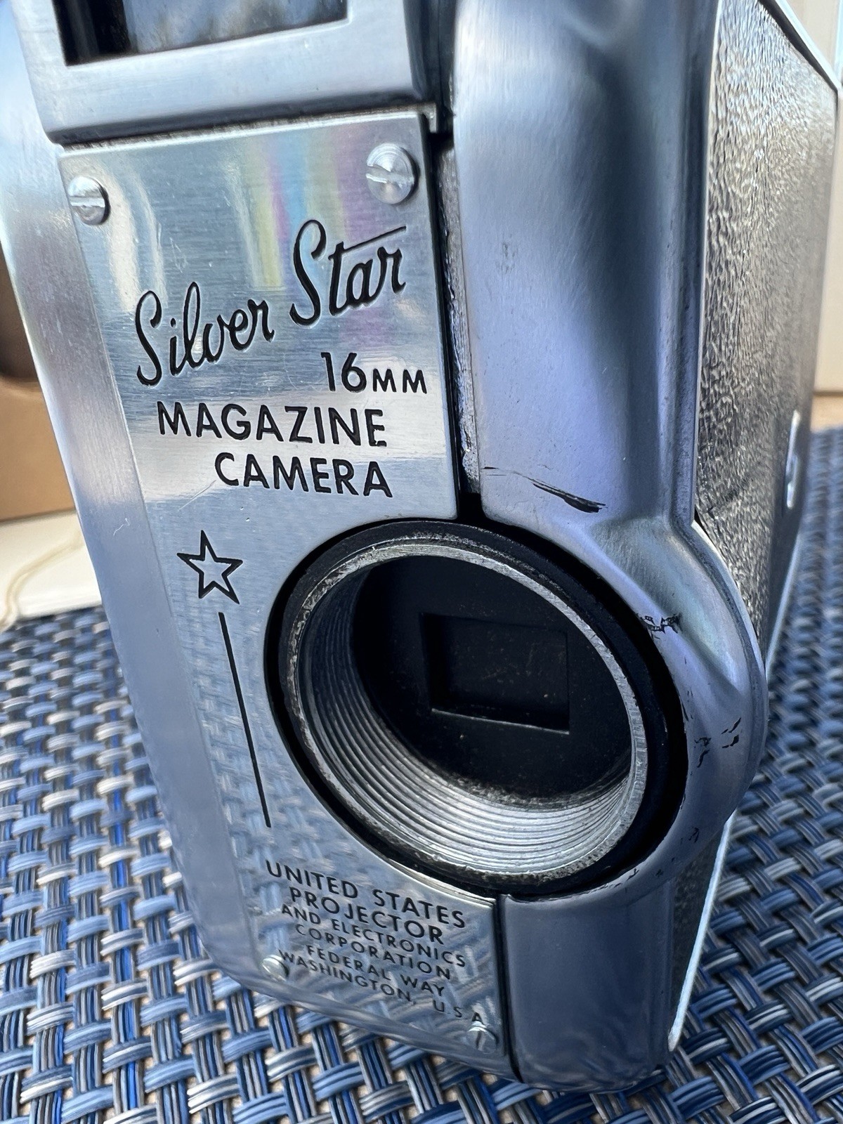 Silver Star 16MM Magazine Movie Camera Vintage