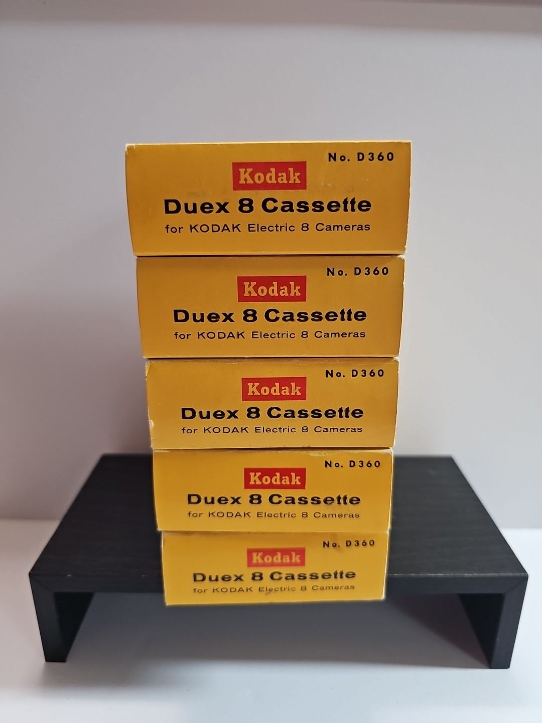 Lot Of 5 Kodak Duex 8 Cassettes For Kodak Electric 8 Cameras