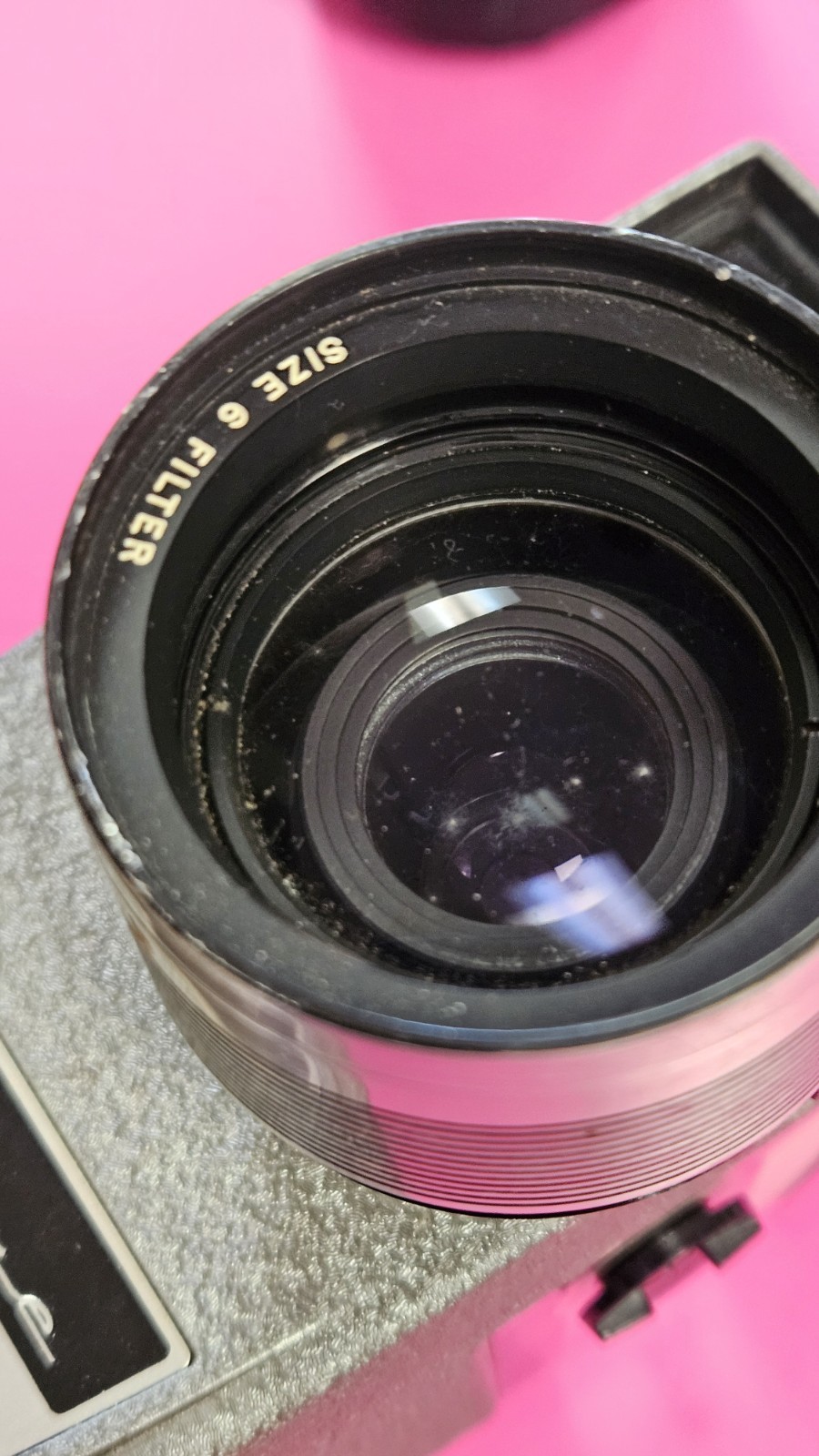 Revere EYE-MATIC CINE-ZOOM Spool 8MM 114 Camera f/1.8 RAPTAR Zoom Lens VINTAGE