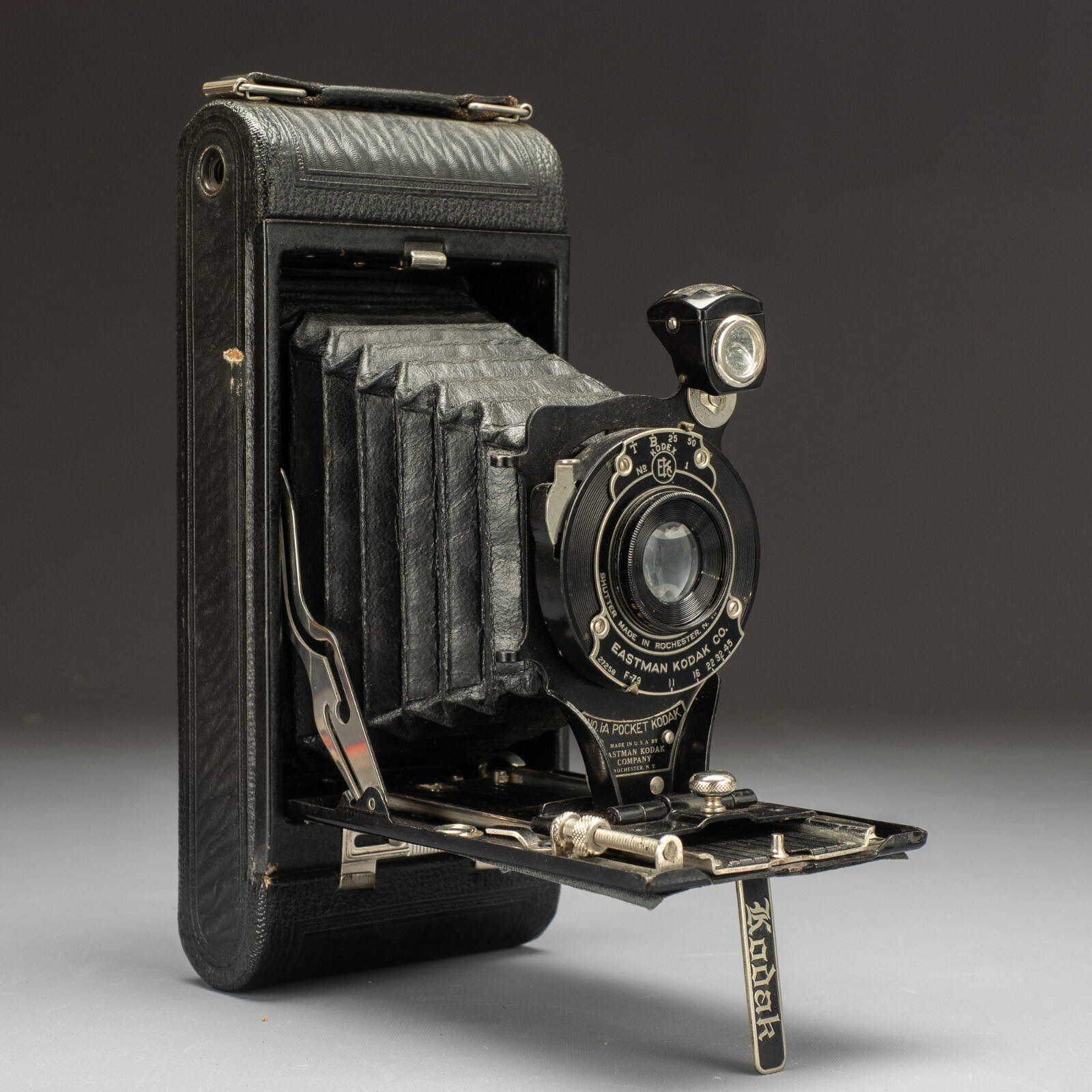 No.1A Pocket Kodak Very Clean 1926-1932 Film Size 116 With Case
