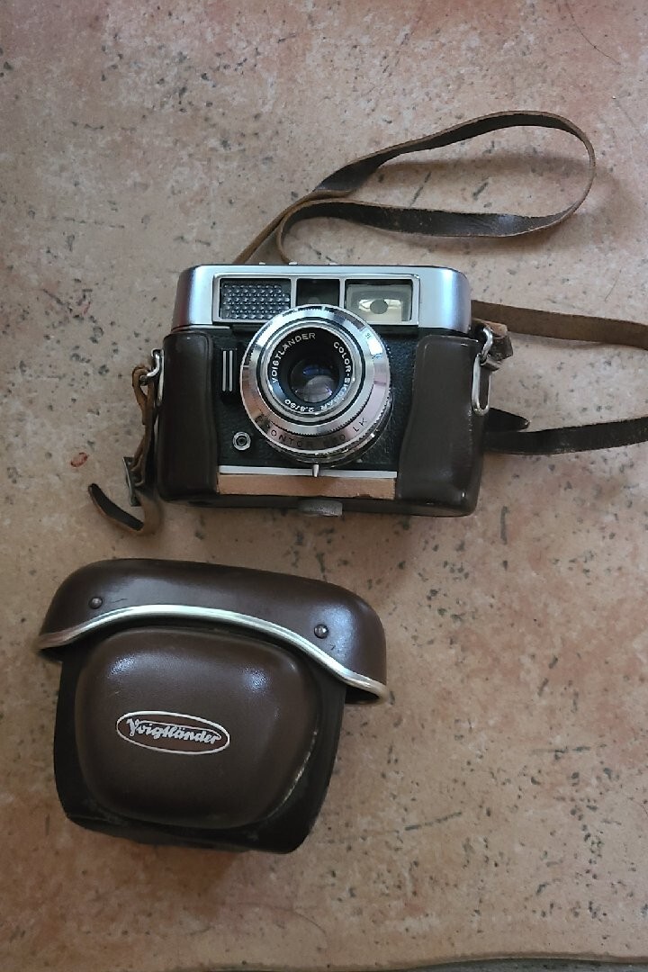 Vintage 35mm Voigtlander Vito Automatic Camera I 50mm F/2.8 & Nice Case
