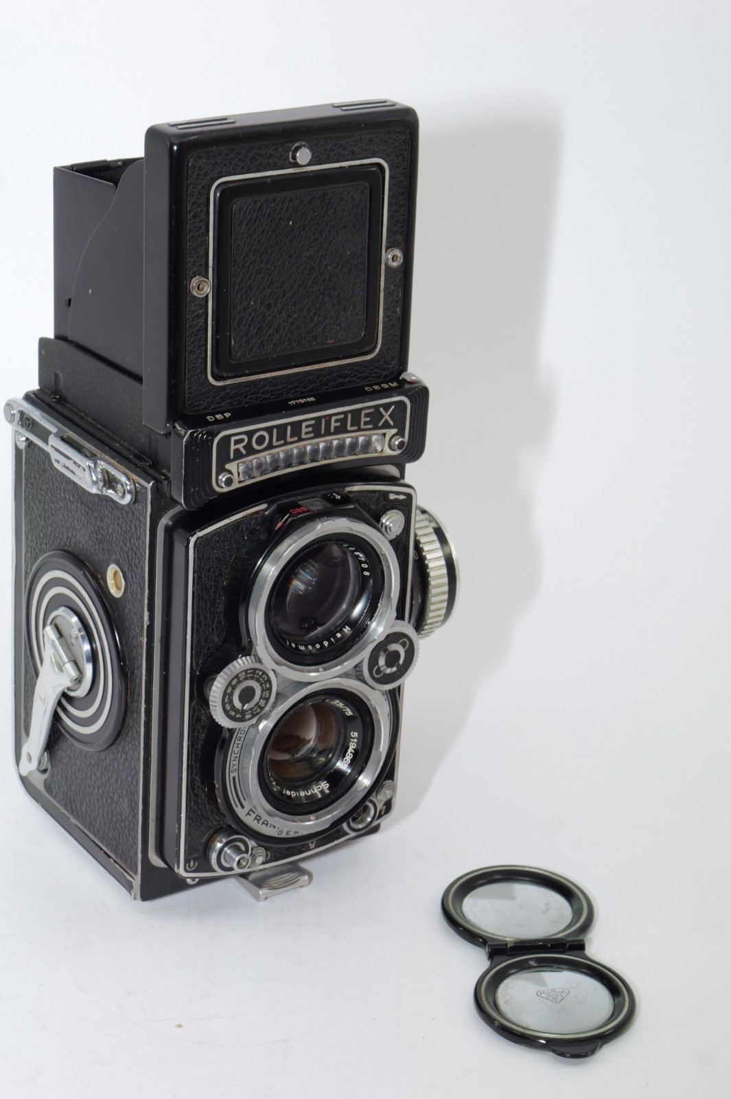 Rolleiflex 3.5E 6x6cm TLR camera. Type 1. Xenotar 75mm f3.5. CLA’d. AS-IS !