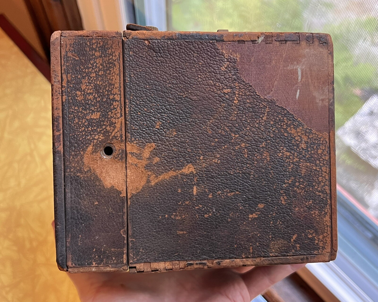 Antique Blair No. 5 Weno Hawkeye Film Box Camera Rochester New York