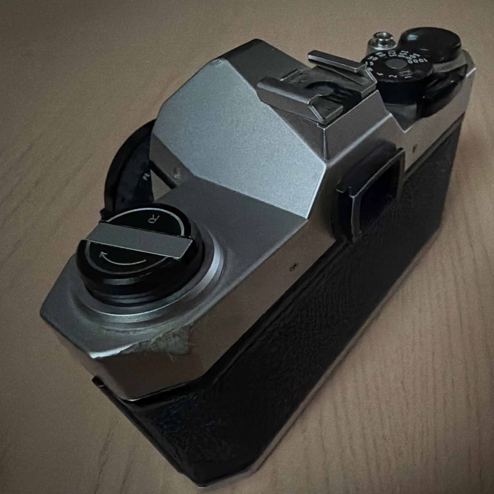 Pentax K1000 Silver 35mm SLR Film Camera w/ SMC Pentax-M 50mm f/1.7 Lens