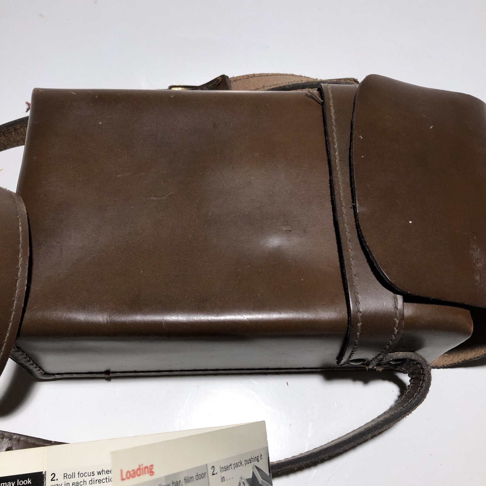 Vintage Polaroid SX-70 Land Camera Untested 1960’s 1970’s Brown Made In USA