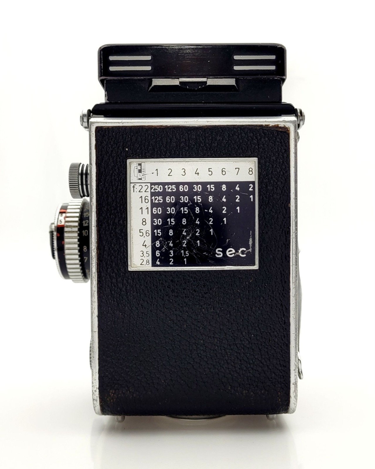 Rollei Rolleiflex 3.5E TLR Film Camera Schneider-Kreuznach XENOTAR 75mm Lens