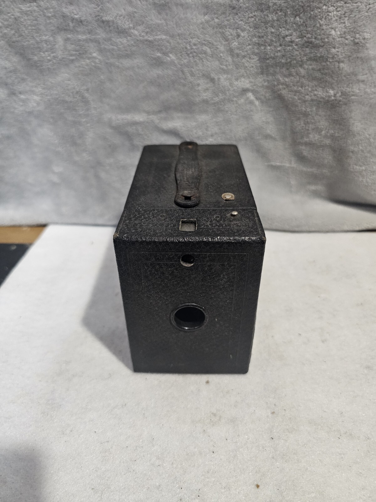 ANTIQUE Box Camera KODAK No. 2 CARTRIDGE HAWK-EYE MODEL C – Clean Clear Glass