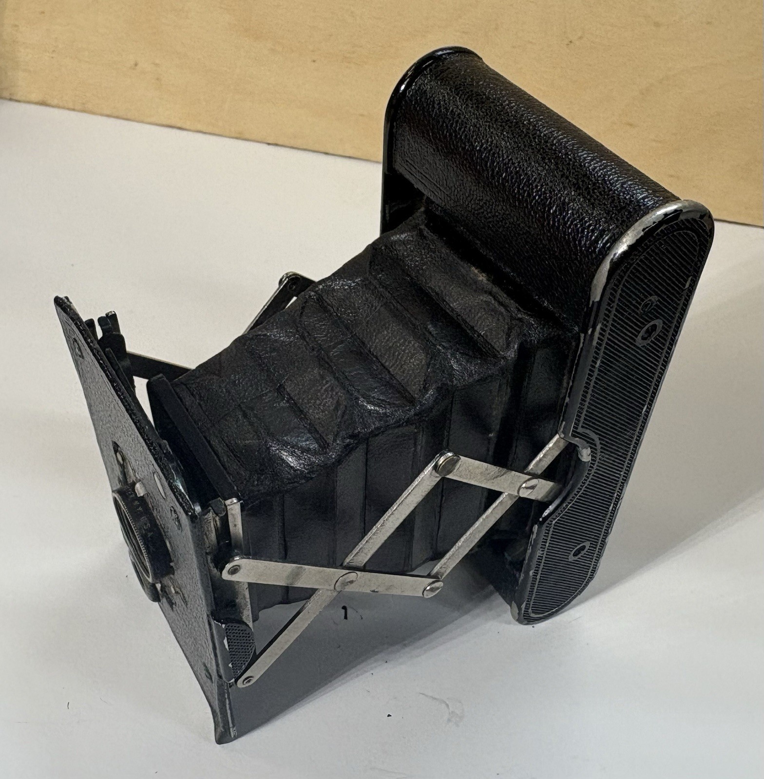 Antique Kodak Vest Pocket Folding Camera with Leather Case – Patented 1913