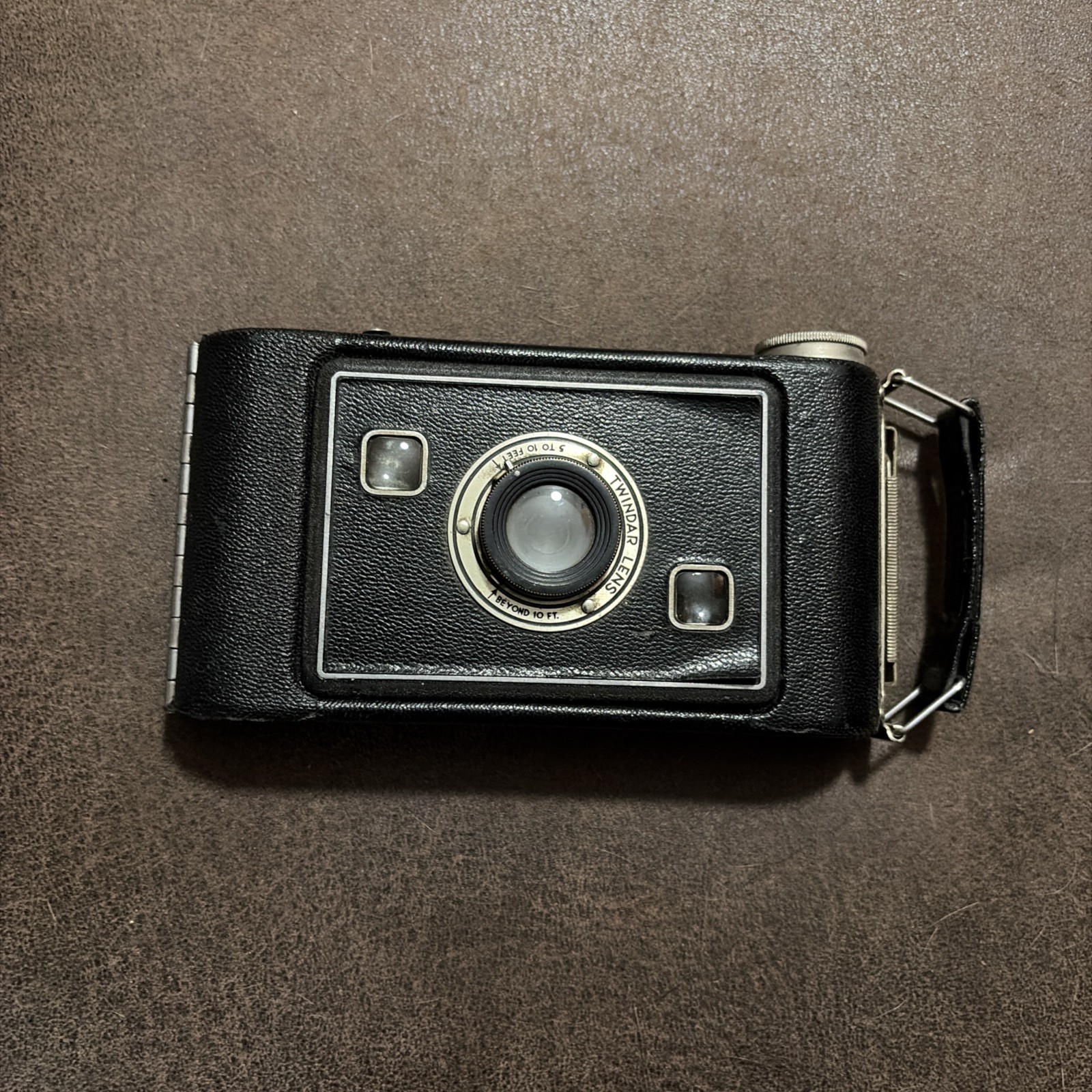 Jiffy Kodak Six-20 Series II Folding Camera 1940’s Twindar Lens Untested