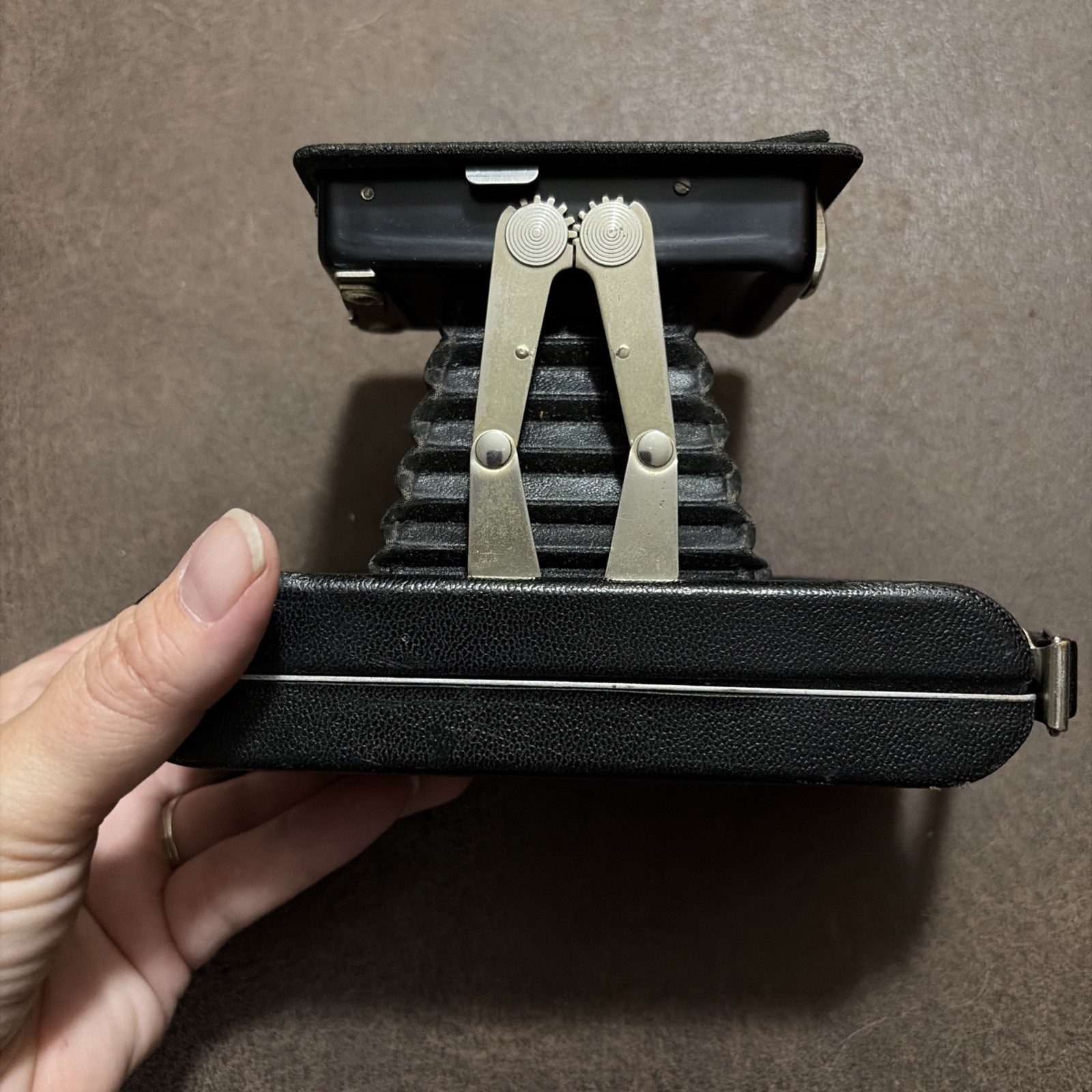 Jiffy Kodak Six-20 Series II Folding Camera 1940’s Twindar Lens Untested