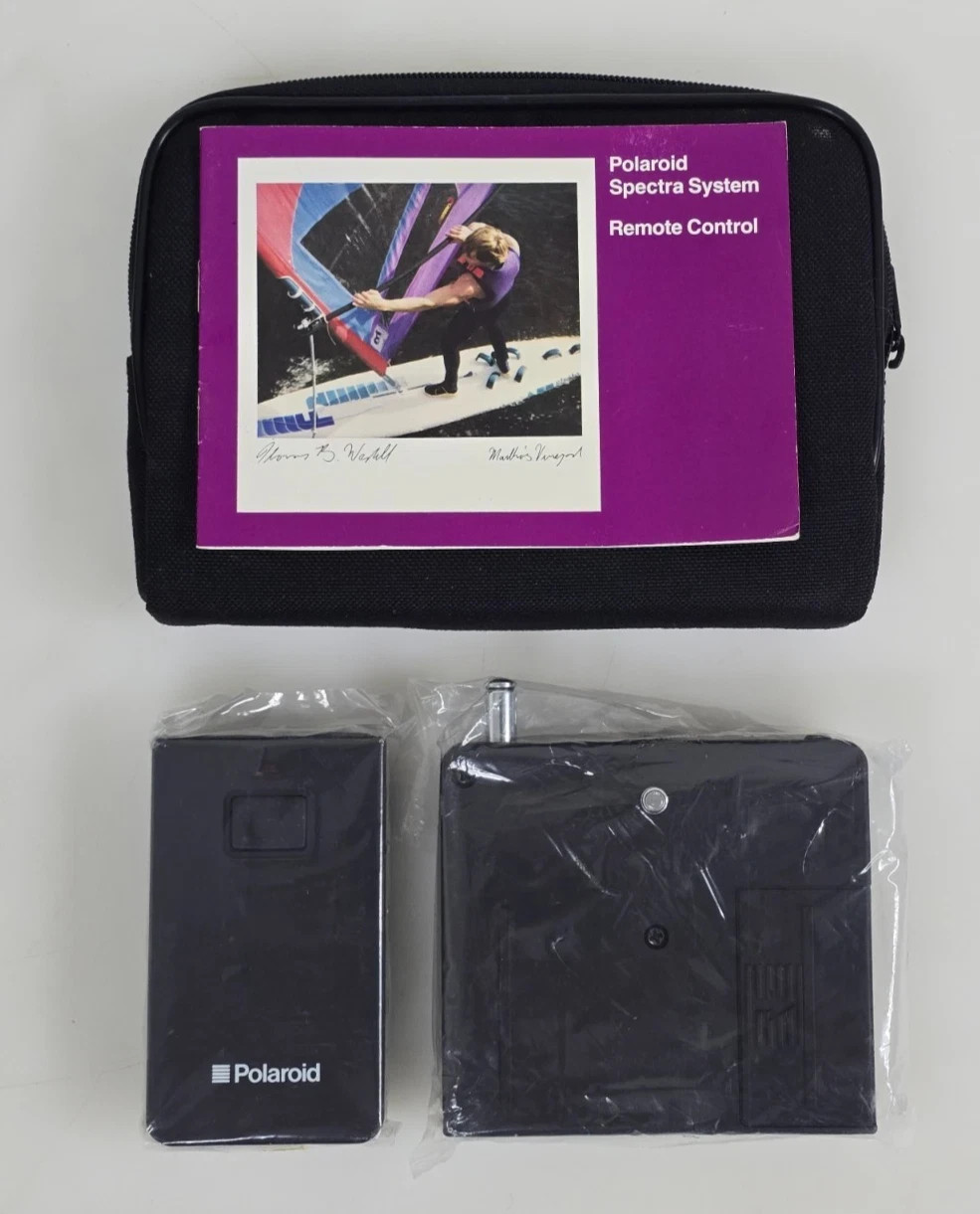 Polaroid Spectra System SE Instant Camera & Polaroid Receiver 7030 (Working)
