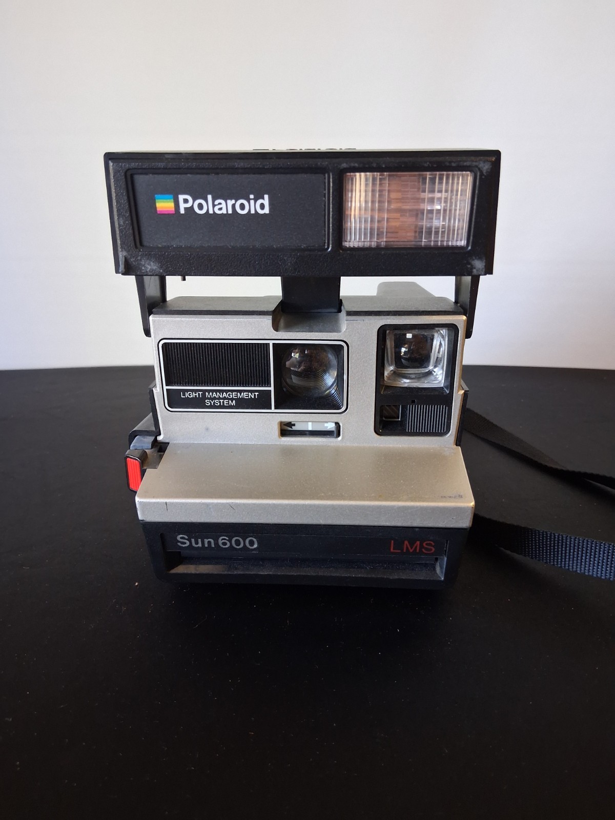 Polaroid Sun 600 LMS Land Instant Film Camera with Strap