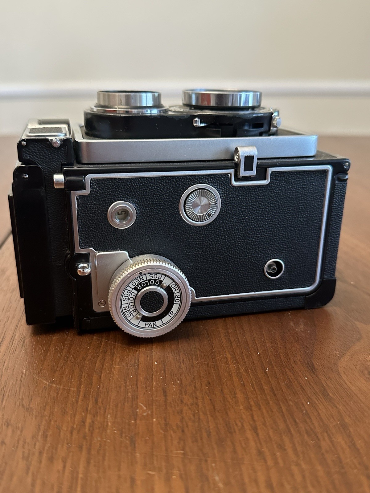 Zeiss Ikon Ikoflex Ic Twin Lens Reflex Film Camera -Tessar- Light Meter