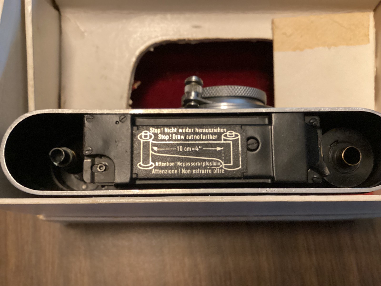 1946-47 Leica IIIc Rangefinder Camera Leitz Summar 5cm f/2