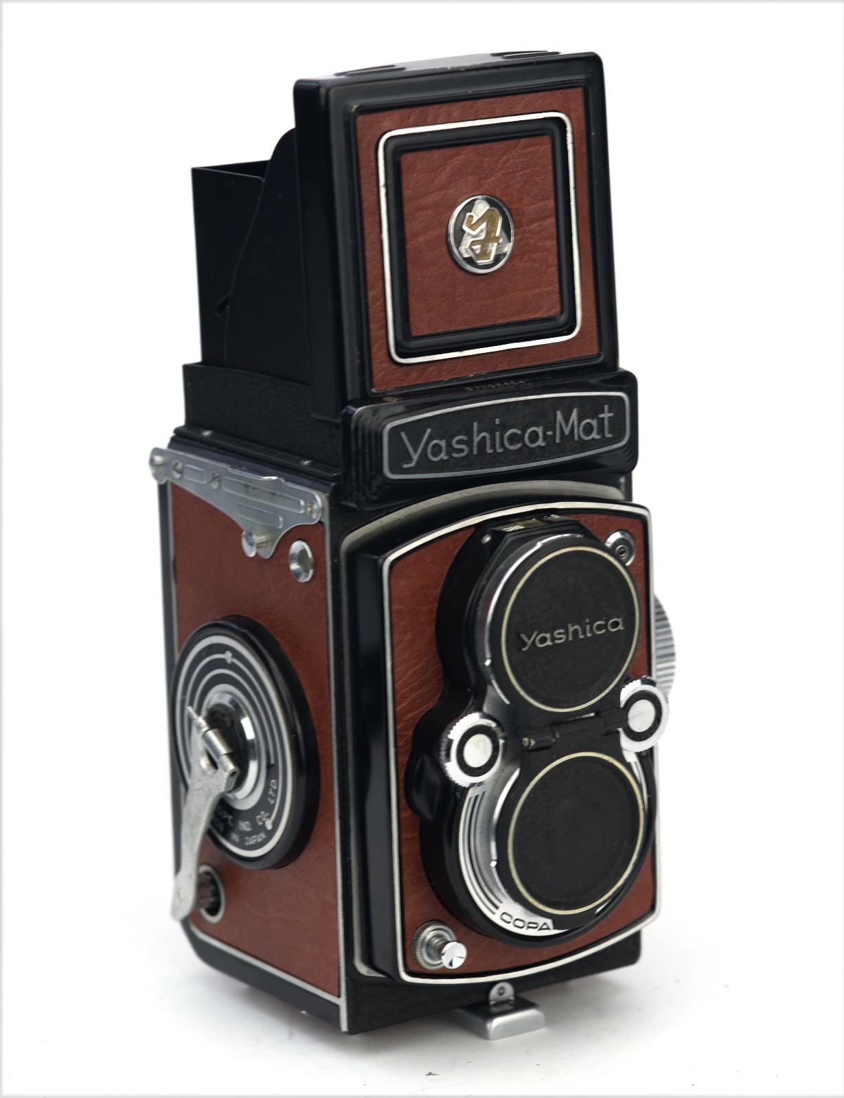 Yashica Mat Replacement Cover – Laser Cut Recycled Leather – Vintage