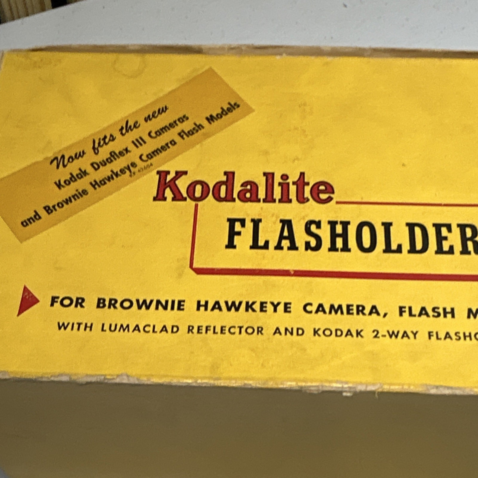 Kodak Tourist II Folding Camera & Brownie Hawkeye w/ Flashholder & Box