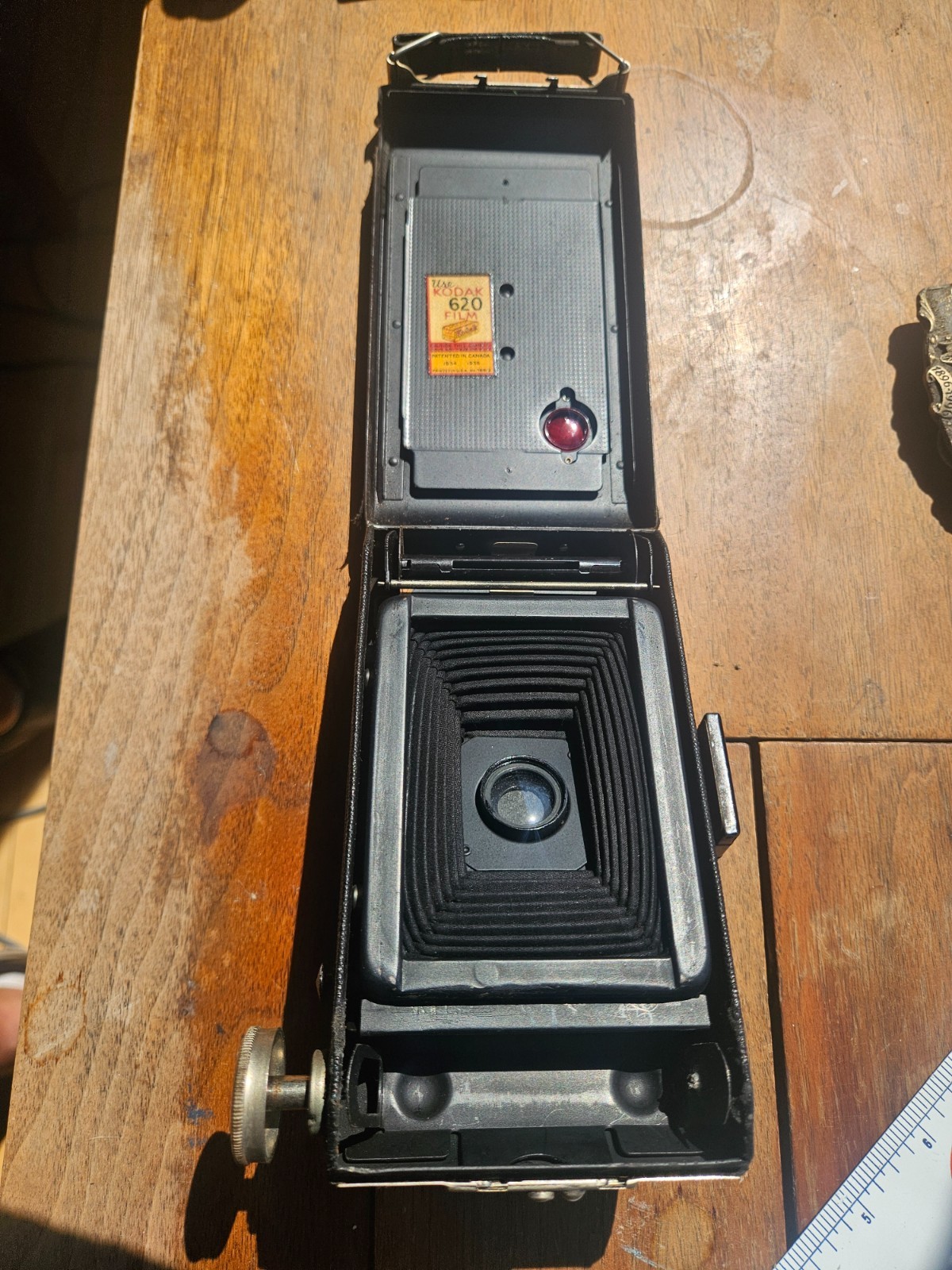 Vintage Kodak Vigilant Junior Six-20 Camera Untested For Display or Parts