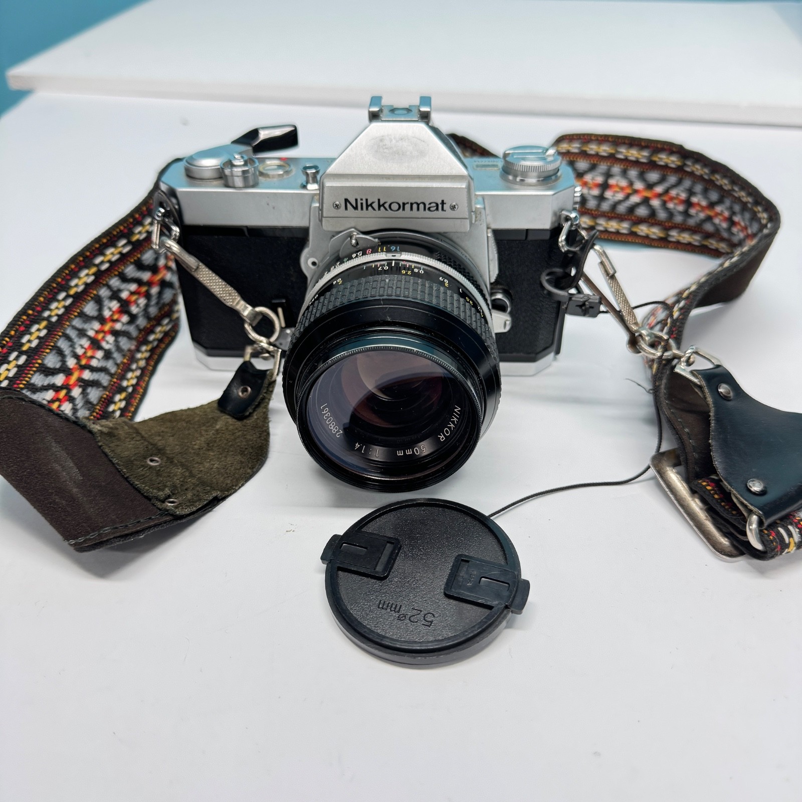 Vintage Nikon Nikkormat FT2 35mm Camera Kit with Four Lenses and Case