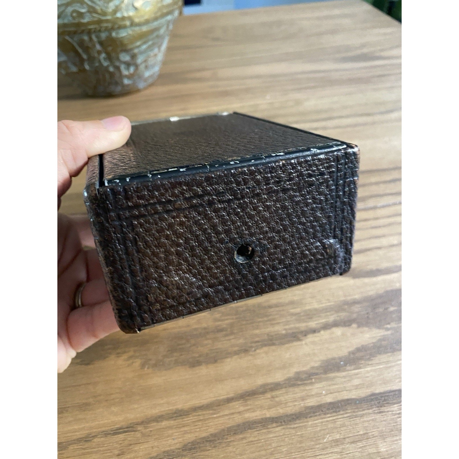 Antique Kodak Eastman Premo No.1 Folding Camera Leather Bellows Patented 1913