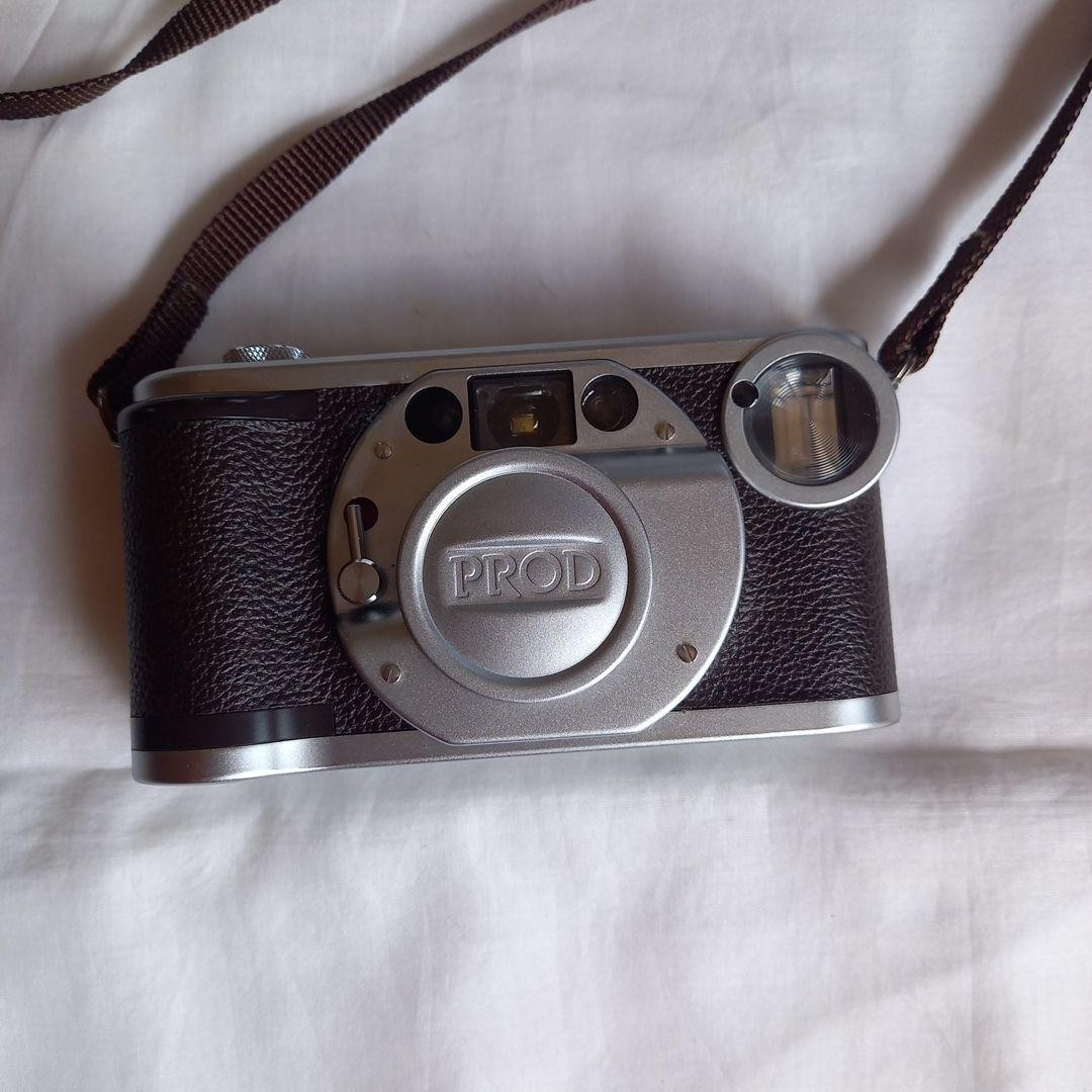 Minolta PROD-20’s 35mm f/2.8 Compact Camera Silver/Brown Film Camera JP