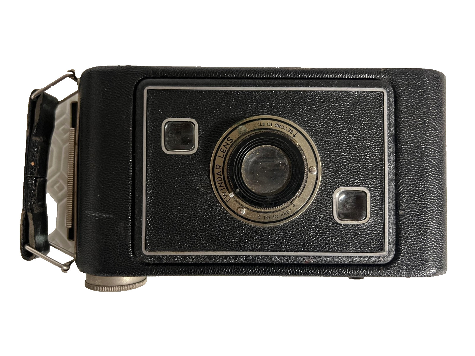 Vintage Kodak Folding Camera w/ Windar Lens – Six-20 – 1930s – Made in Canada