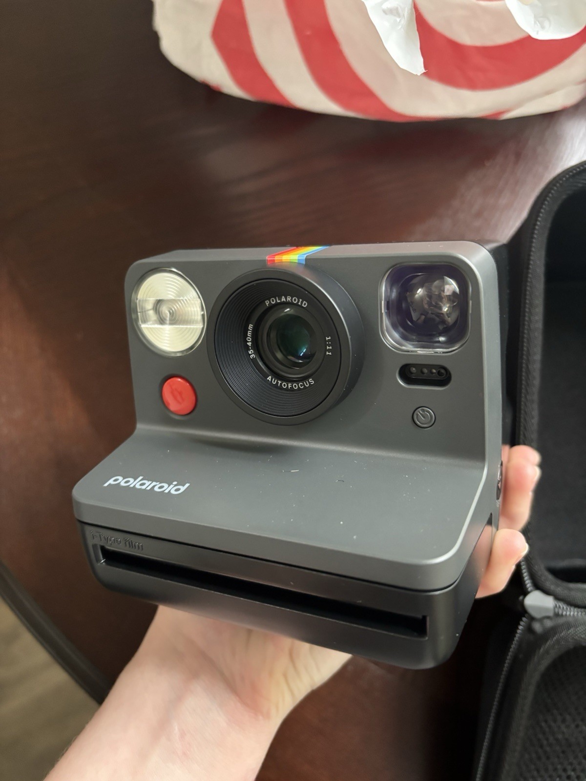 Polaroid Now 3rd Generation i-Type Camera (with case) And Polaroid Photo Album