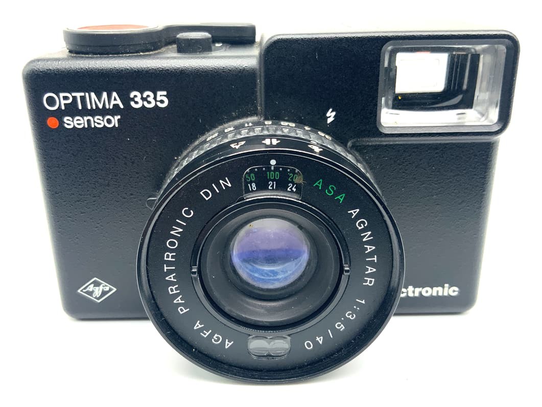 Agfa Optima 335 sensor Compact Camera With Agnatar 40mm 1:3 .5 Analog Camera