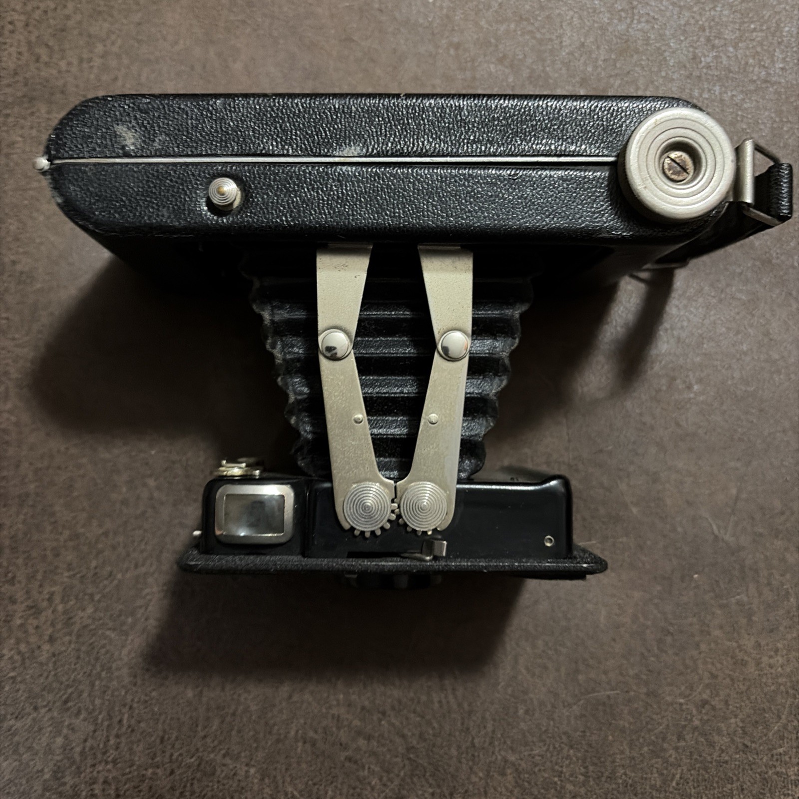 Jiffy Kodak Six-20 Series II Folding Camera 1940’s Twindar Lens Untested