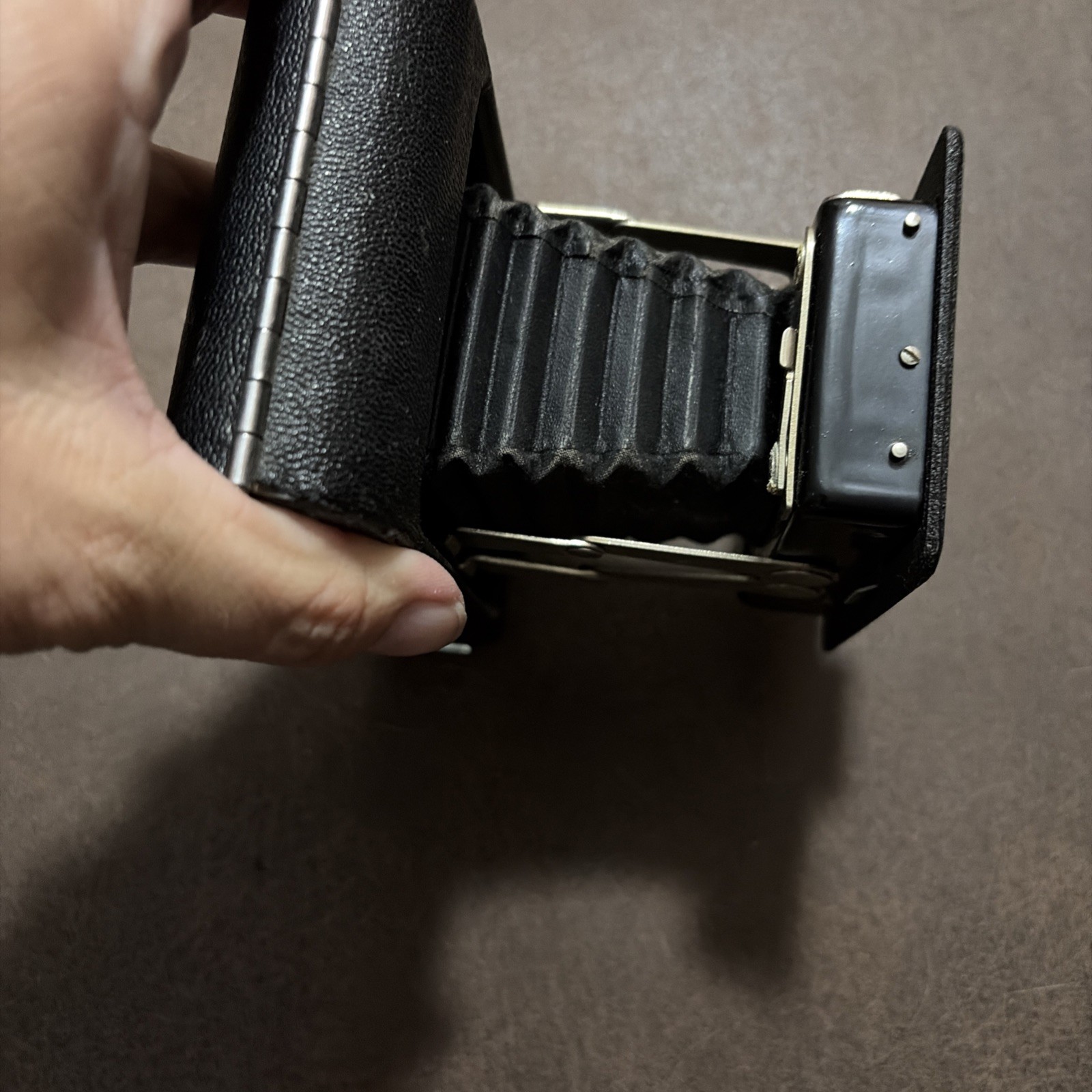 Jiffy Kodak Six-20 Series II Folding Camera 1940’s Twindar Lens Untested