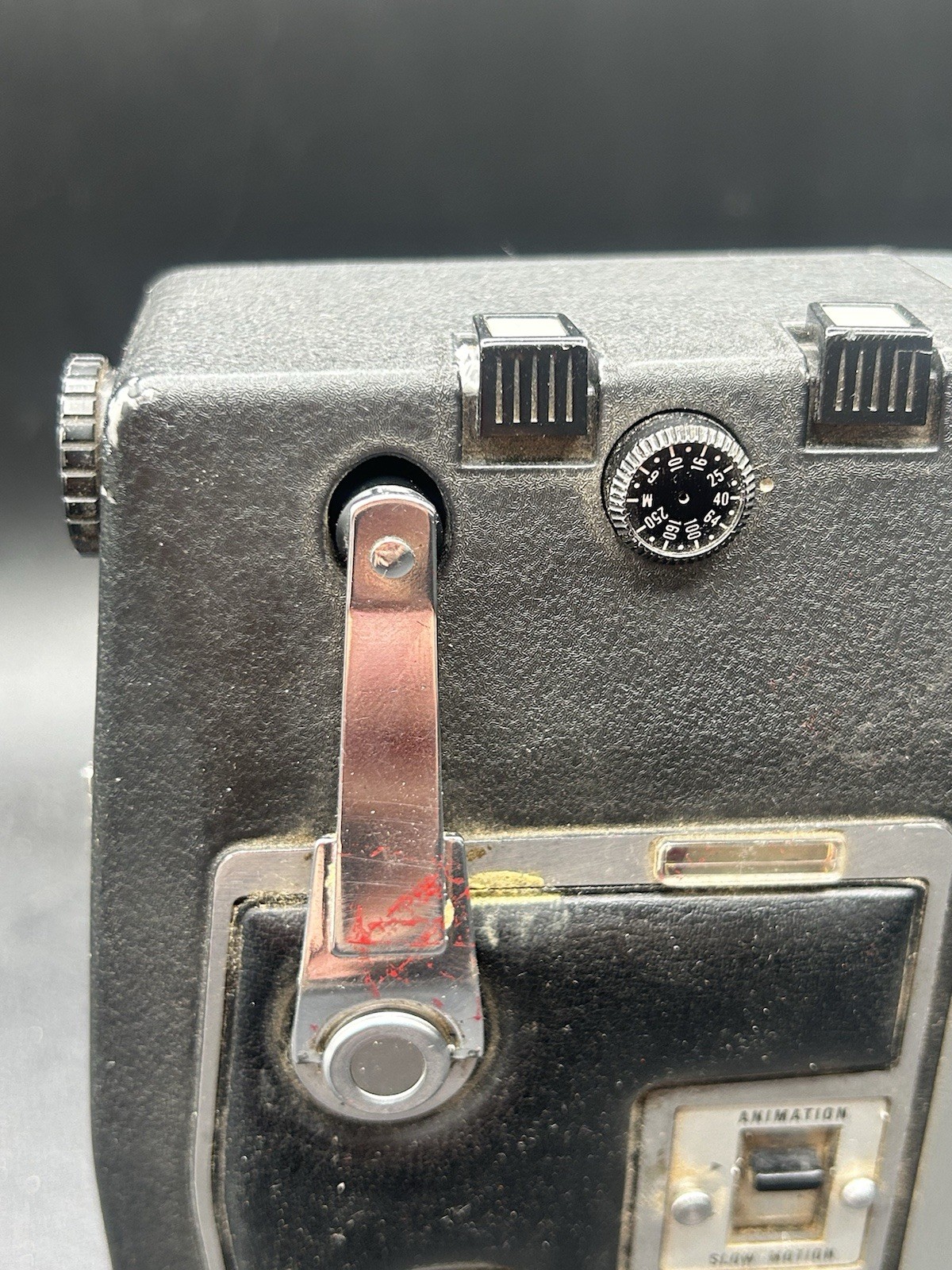 Bell & Howell Director Series Optronic Eye Model 418 8mm Movie Camera W/ Case