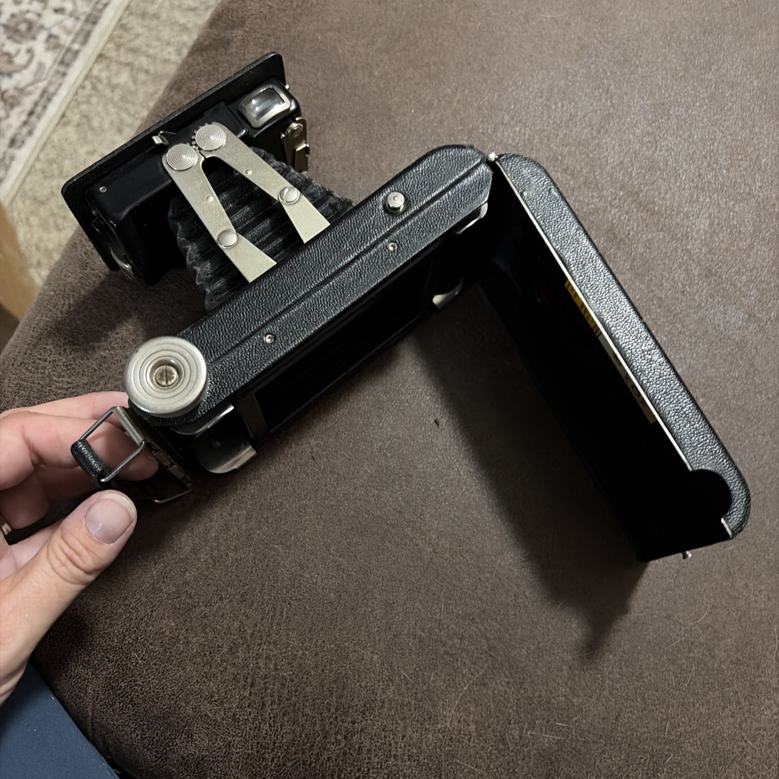 Jiffy Kodak Six-20 Series II Folding Camera 1940’s Twindar Lens Untested