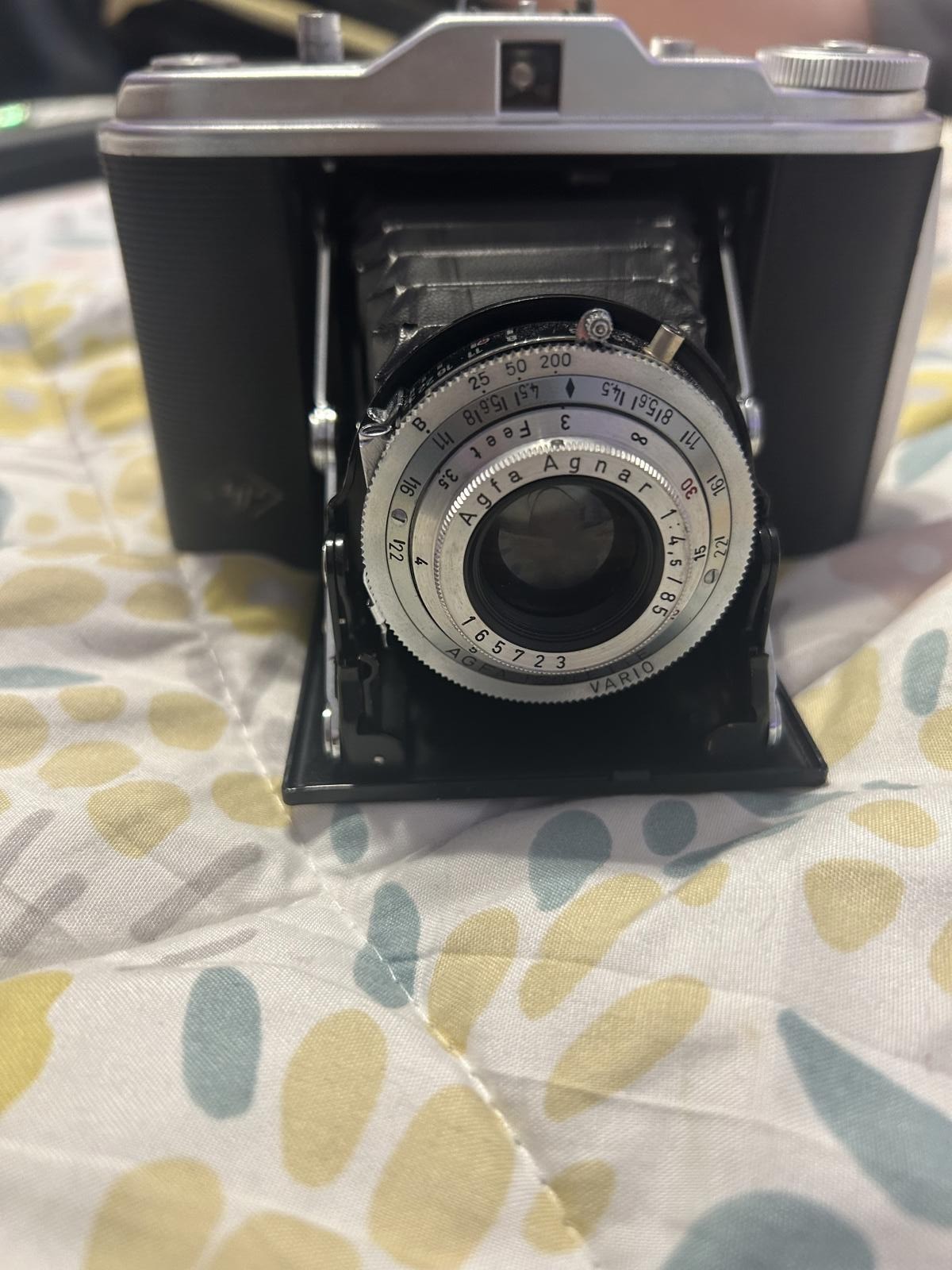 Agfa Isolette Vintage Folding Camera – Mint Condition, Fully Functional